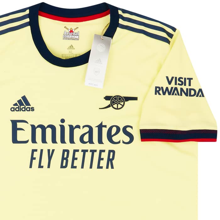 2021-22 Arsenal Player Issue Authentic Away Shirt