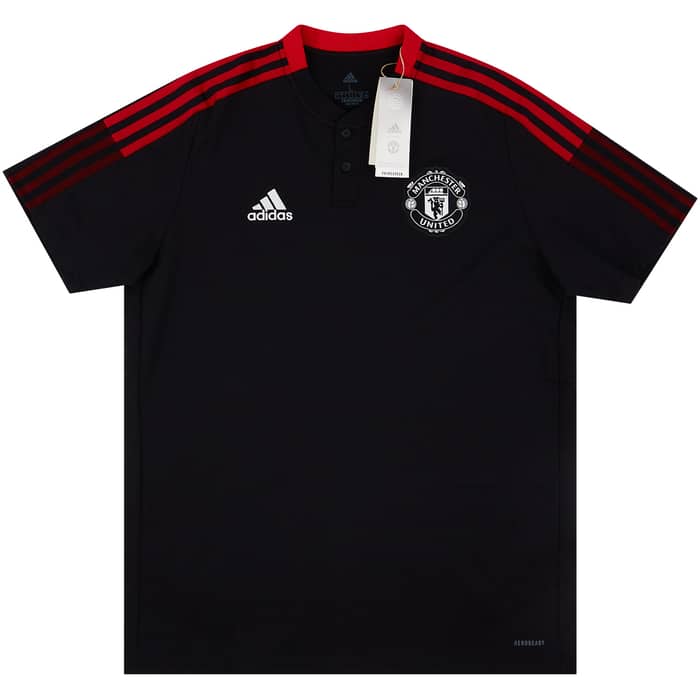 2021-22 Manchester United adidas Polo T-Shirt