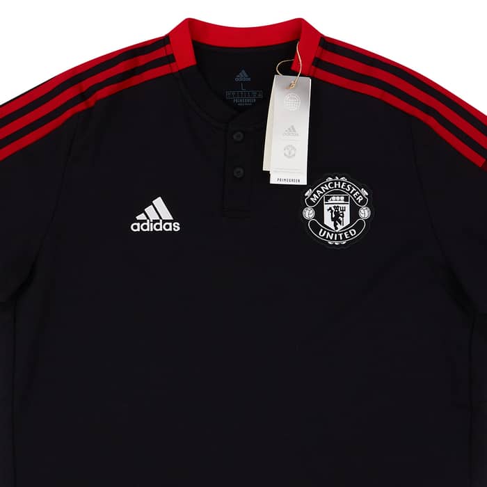 2021-22 Manchester United adidas Polo T-Shirt