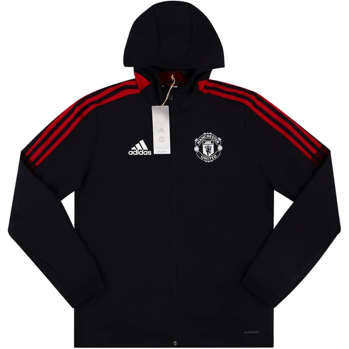 2021-22 Manchester United adidas Pre-Match Jacket - NEW - (KIDS)