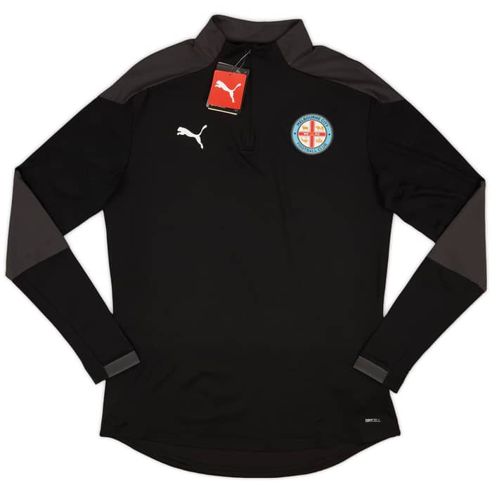 2021-22 Melbourne City Puma 1/4 Zip Training Top