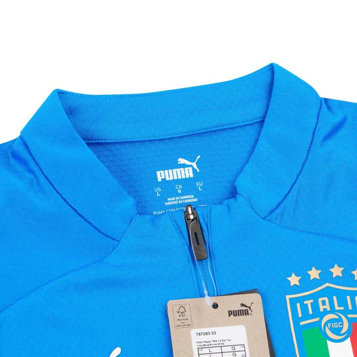 2022-23 Italy Puma 1/4 Zip Training Top