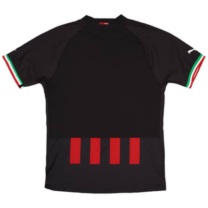 2022-23 AC Milan Player Issue Home Shirt - (XL)