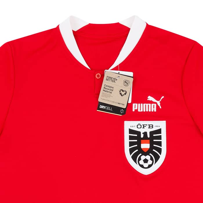 2022-23 Austria Home Shirt - (KIDS)