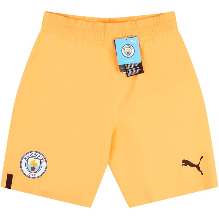 2022-23 Manchester City Player Issue GK Third Shorts