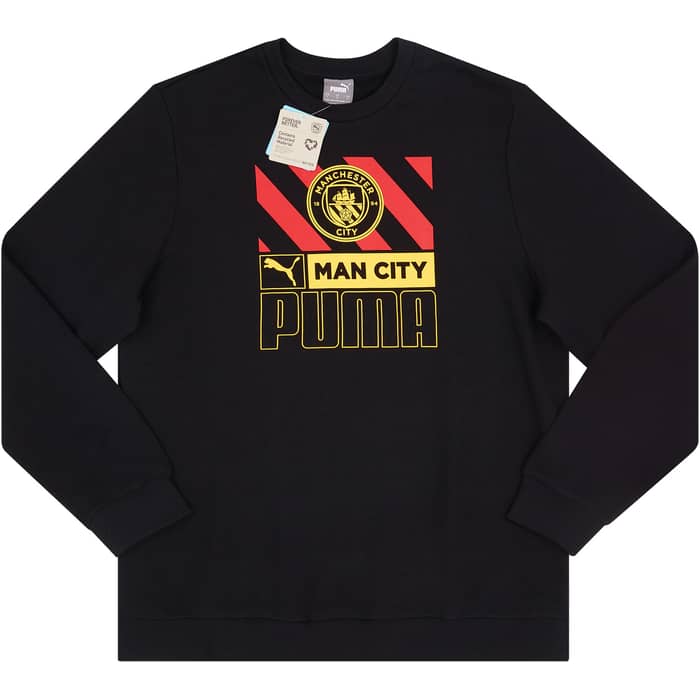 2022-23 Manchester City Puma FtblCore Sweat Top