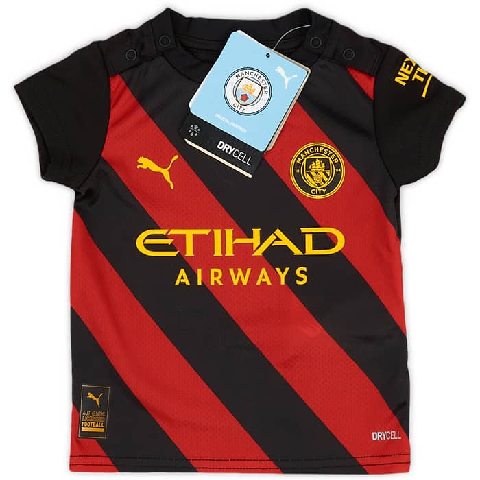 2022-23 Manchester City Away Shirt & Shorts (BABY)