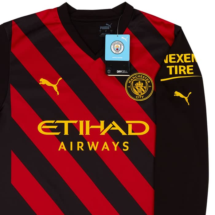 2022-23 Manchester City Away L/S Shirt