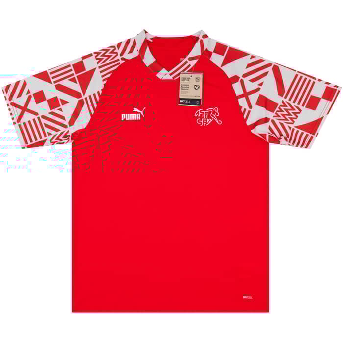 2022-23 Switzerland Puma Pre-Match Training Shirt