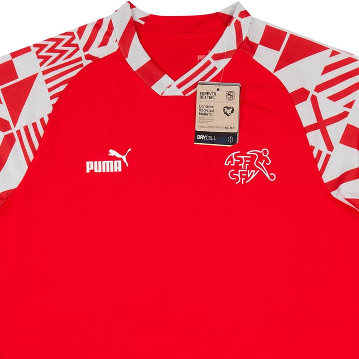2022-23 Switzerland Puma Pre-Match Training Shirt
