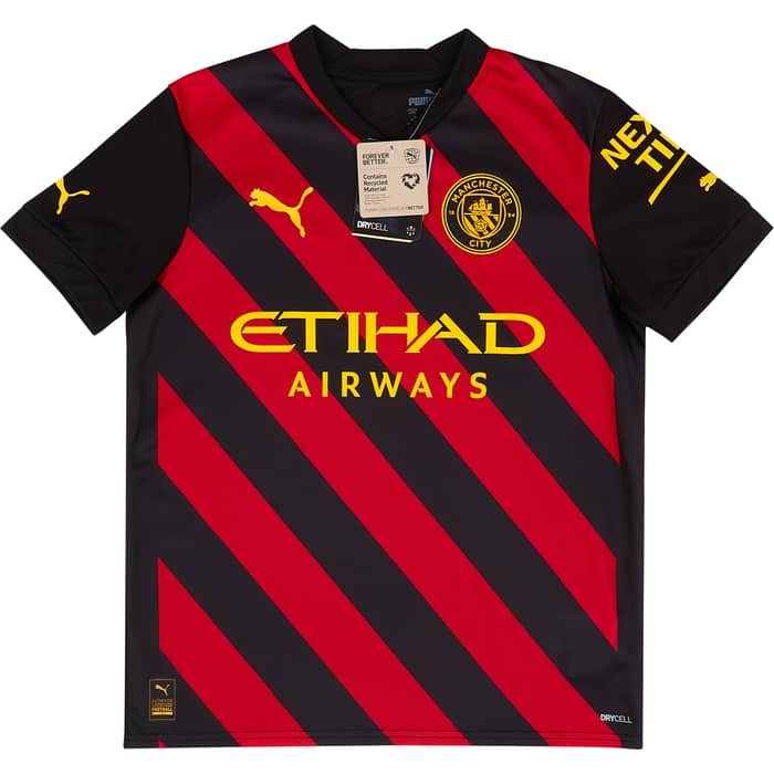 2022-23 Manchester City Away Shirt (KIDS)