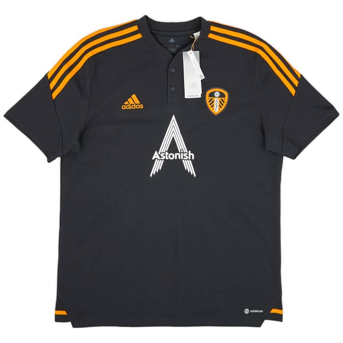 2022-23 Leeds United Player Issue Polo T-Shirt