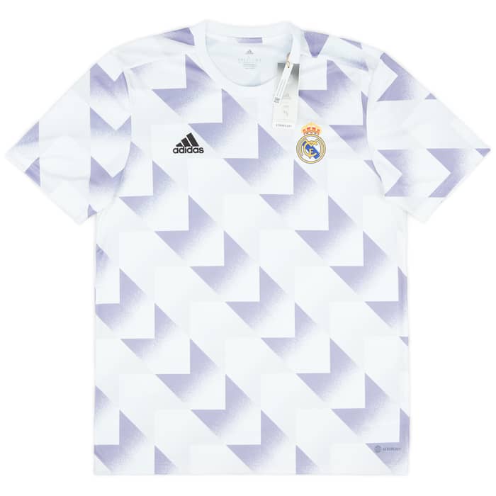 2022-23 Real Madrid adidas Pre-Match Shirt