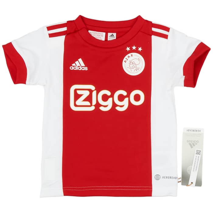2022-23 Ajax Home Shirt & Shorts Kit - (BABY)
