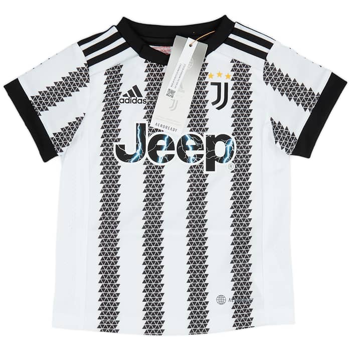 2022-23 Juventus Home Shirt & Shorts Kit - (BABY)
