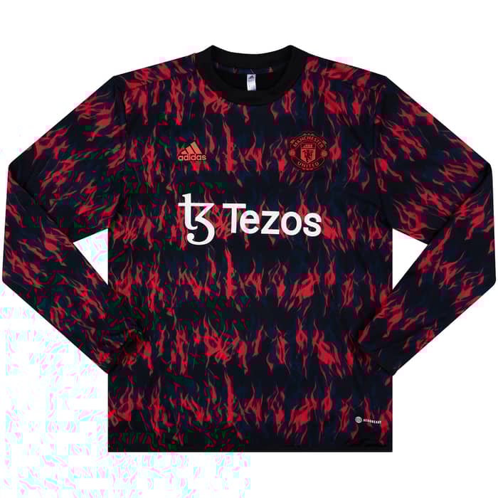 2020-21 Manchester United adidas Warm-Up Top