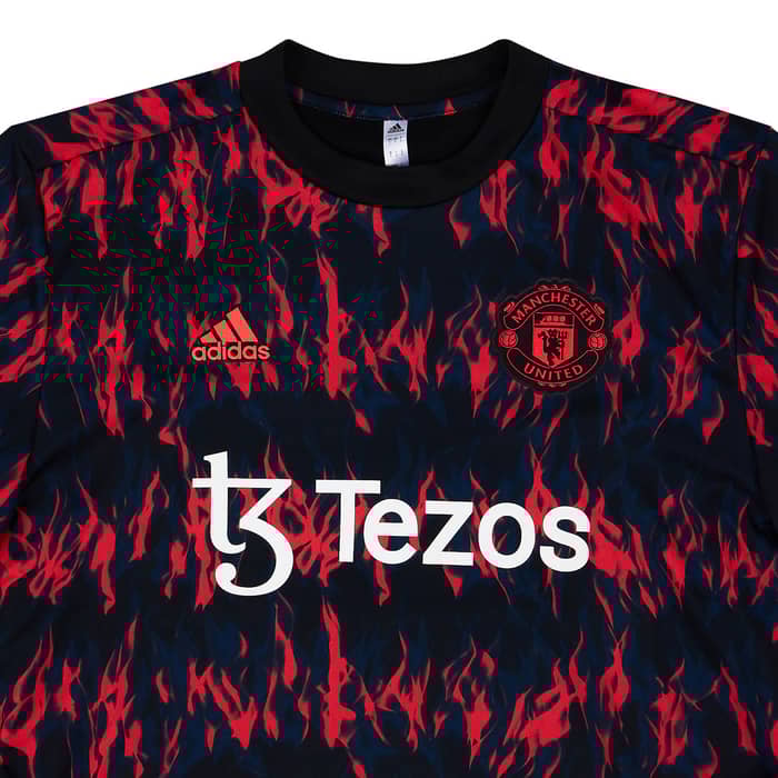 2020-21 Manchester United adidas Warm-Up Top