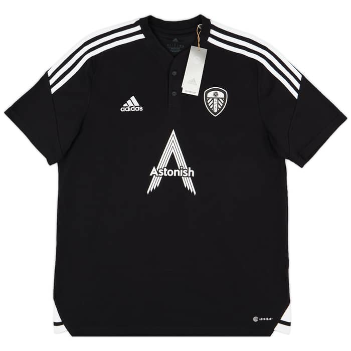 2022-23 Leeds United Player Issue Polo T-Shirt