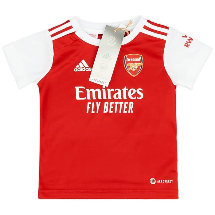 2022-23 Arsenal Home Shirt & Shorts Kit - (BABY)
