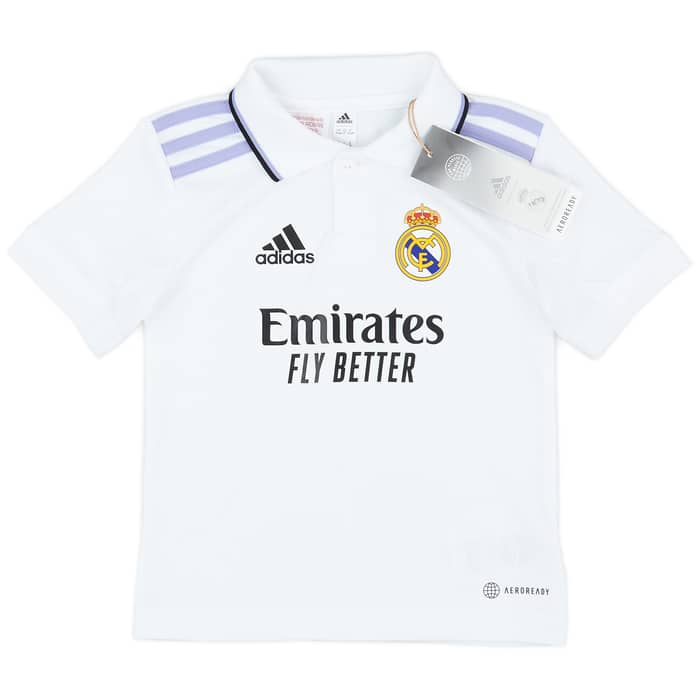 2022-23 Real Madrid Home Full Kit - (18-24 Months)