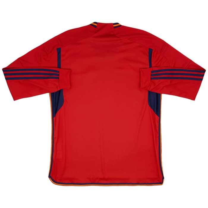 2022-23 Spain Home L/S Shirt (M)