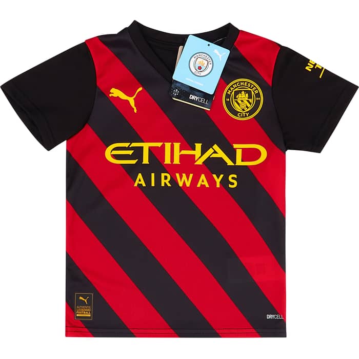 2022-23 Manchester City Away Kit (Little Kids)