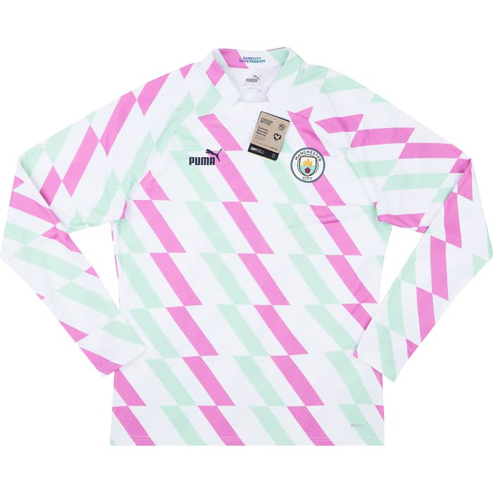 2022-23 Manchester City Puma Pre-Match Sweat Top