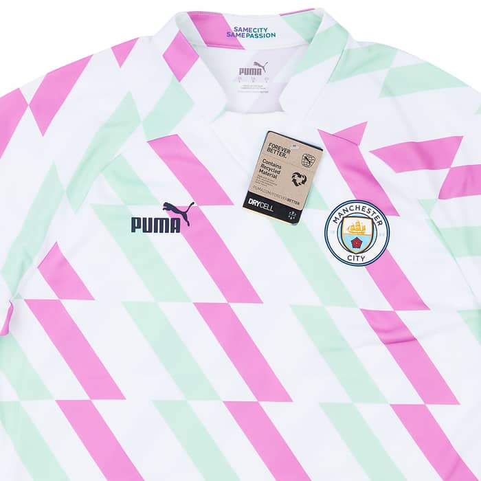 2022-23 Manchester City Puma Pre-Match Sweat Top