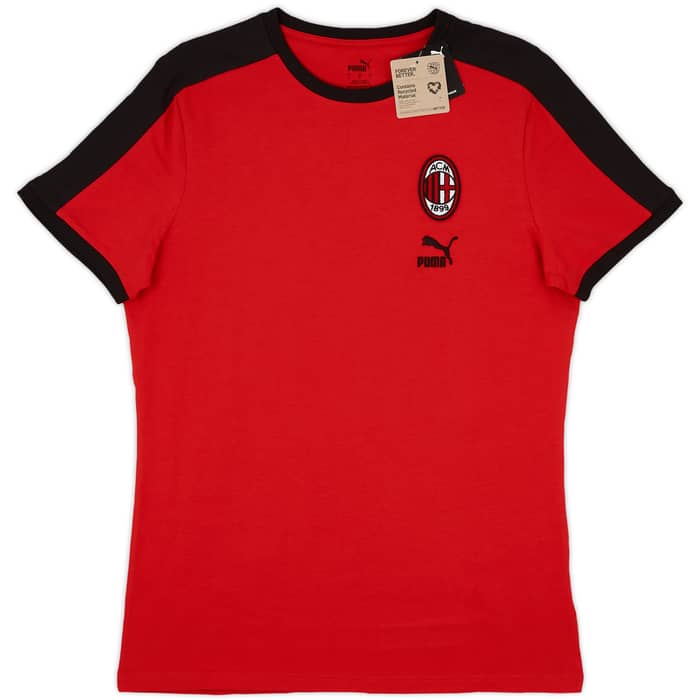 2022-23 AC Milan Puma ftblHeritage T7 Tee