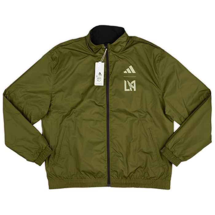 2023 Los Angeles FC adidas Reversible Anthem Jacket