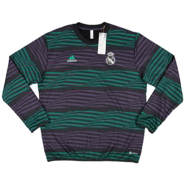 2022-23 Real Madrid adidas Pre-Match Warm Top