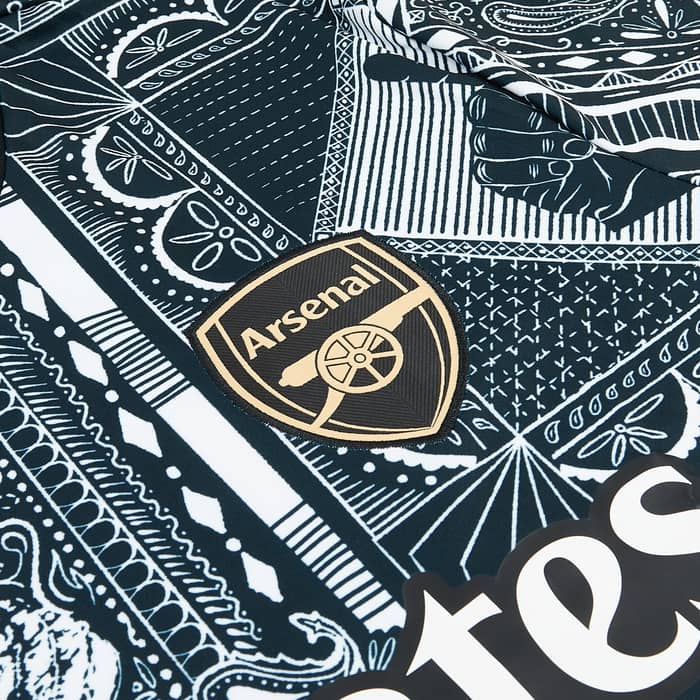 2023-24 Arsenal adidas x Ian Wright Pre-Match Shirt
