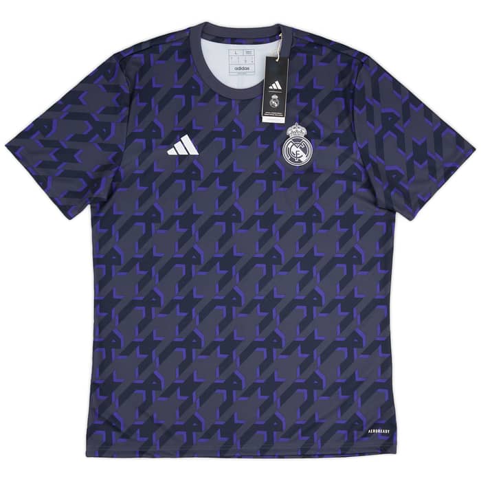 2023-24 Real Madrid adidas Pre-Match Shirt