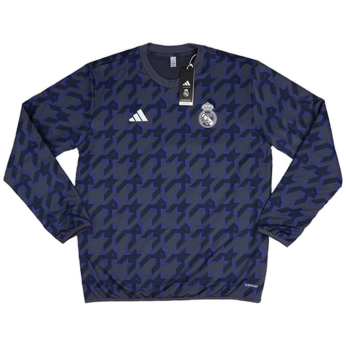 2023-24 Real Madrid adidas Pre-Match Warm Top