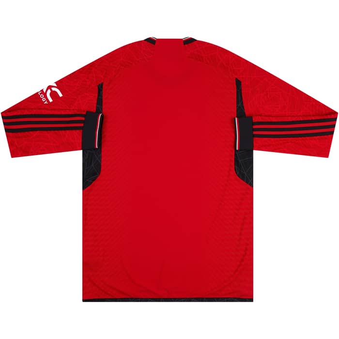2023-24 Manchester United Authentic Home L/S Shirt