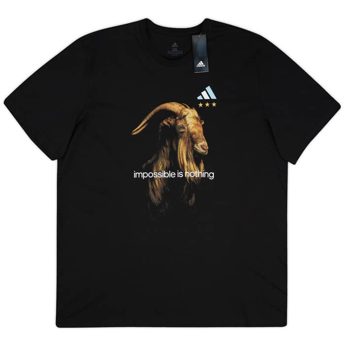 2022-23 Argentina adidas Messi Goat Tee