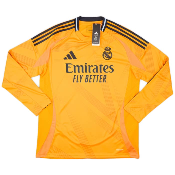 2024-25 Real Madrid Away L/S Shirt