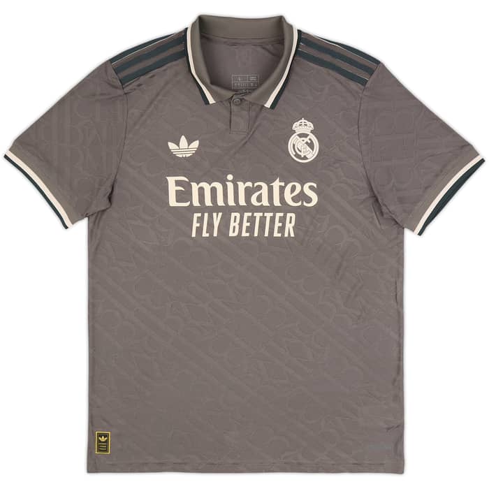 2024-25 Real Madrid Camiseta Tercera Auténtica