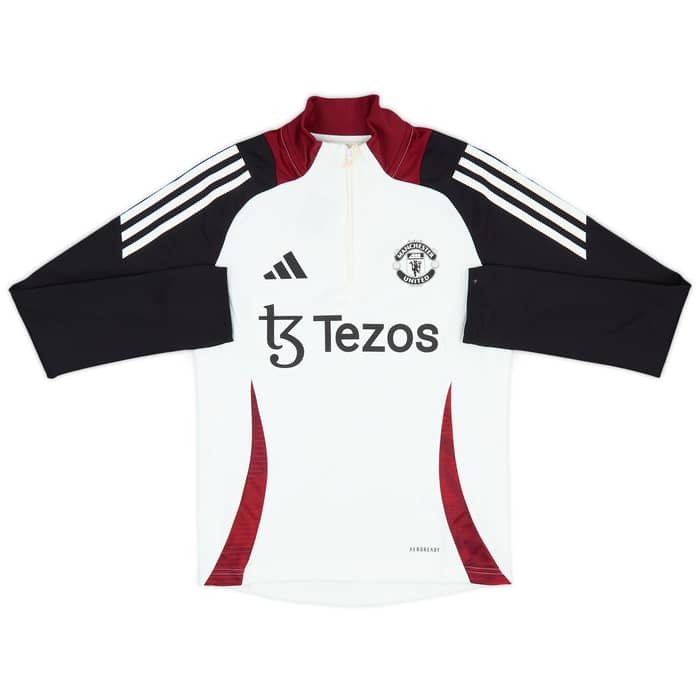 2024-25 Manchester United adidas 1/4 Zip Training Top (KIDS)