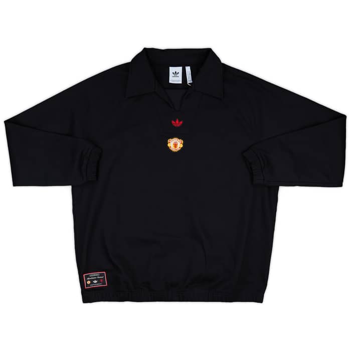 2025-26 Manchester United adidas Originals Terrace Icons Drill Top