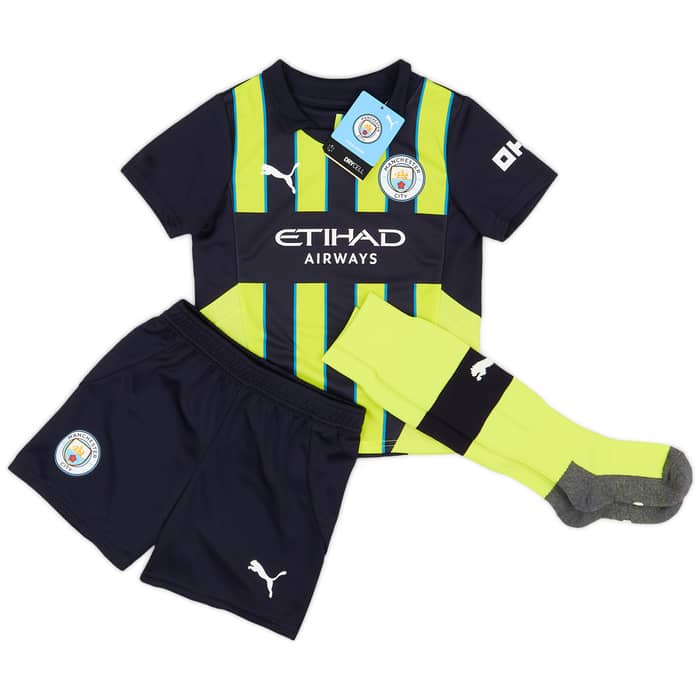 2024-25 Manchester City Away Full Kit (Little Kids)