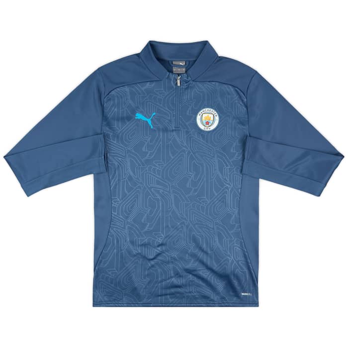 2024-25 Manchester City Puma 1/4 Zip Training Top