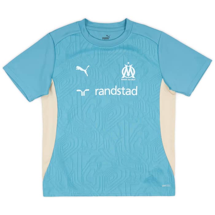 2024-25 Olympique Marseille Puma Training Shirt (5-6 Years)