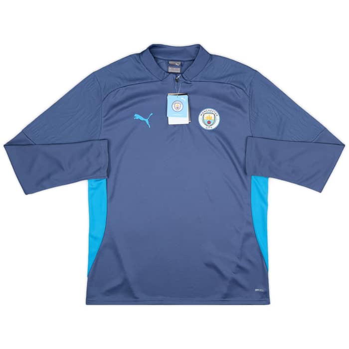 2024-25 Manchester City Puma 1/4 Zip Training Top