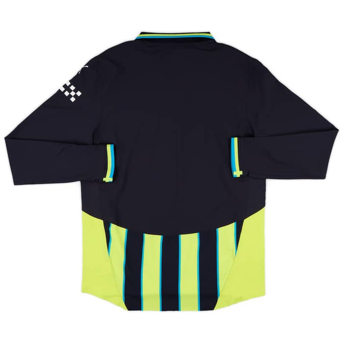 2024-25 Manchester City Authentic Away L/S Shirt