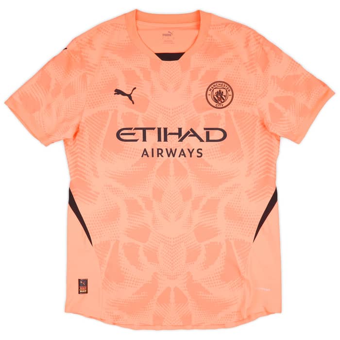 2024-25 Manchester City Player Issue GK Away Shirt (XXL)