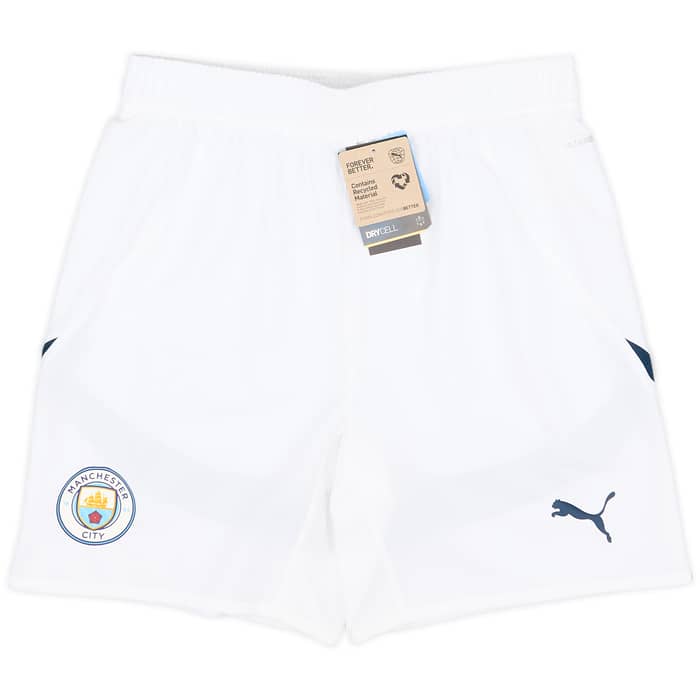 2024-25 Manchester City Player Issue Home Shorts
