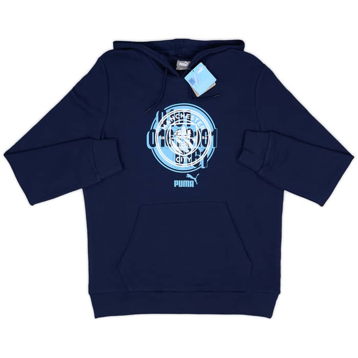 2024-25 Manchester City Puma FtblCulture Hooded Top (M)