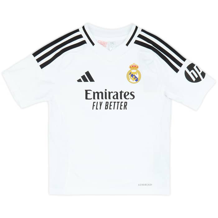 2024-25 Real Madrid Home Full Kit (Little Kids)