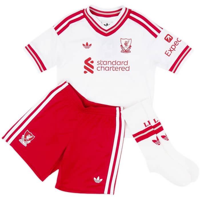 2026-27 Liverpool Kit extérieur complet (Petits enfants)